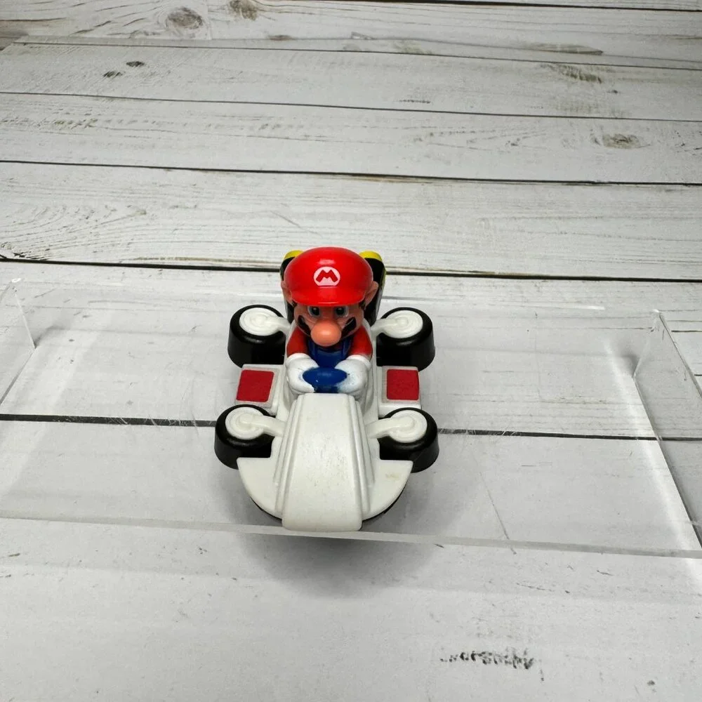 Mario & Luigi Kart Pull Back Cars Nintendo‎ McDonald's Happy Meal Toys Vintage